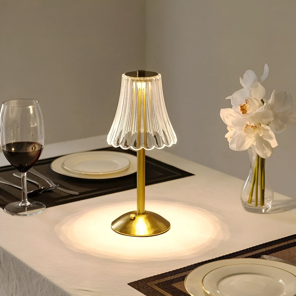 Lunora – Vintage Cordless Table Lamp with Adjustable Glow