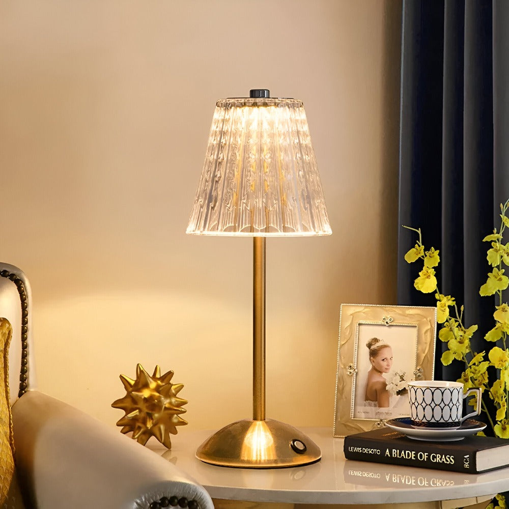 Lunora – Vintage Cordless Table Lamp with Adjustable Glow