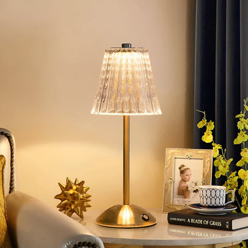 Lunora – Vintage Cordless Table Lamp with Adjustable Glow